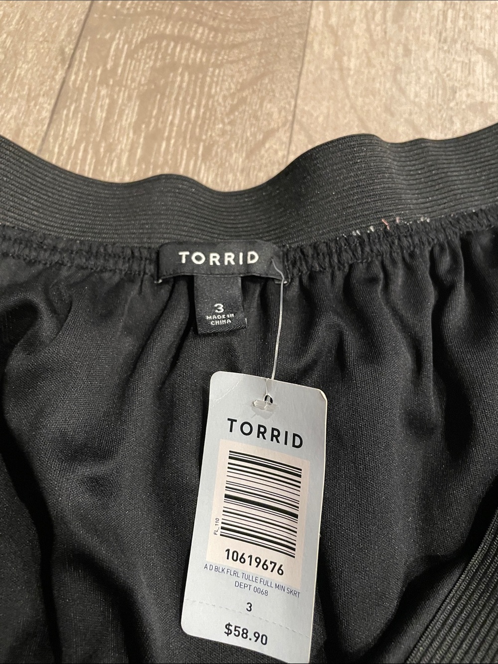 🌸 Torrid Floral Layered Tulle Skirt nwt - Picture 2 of 5